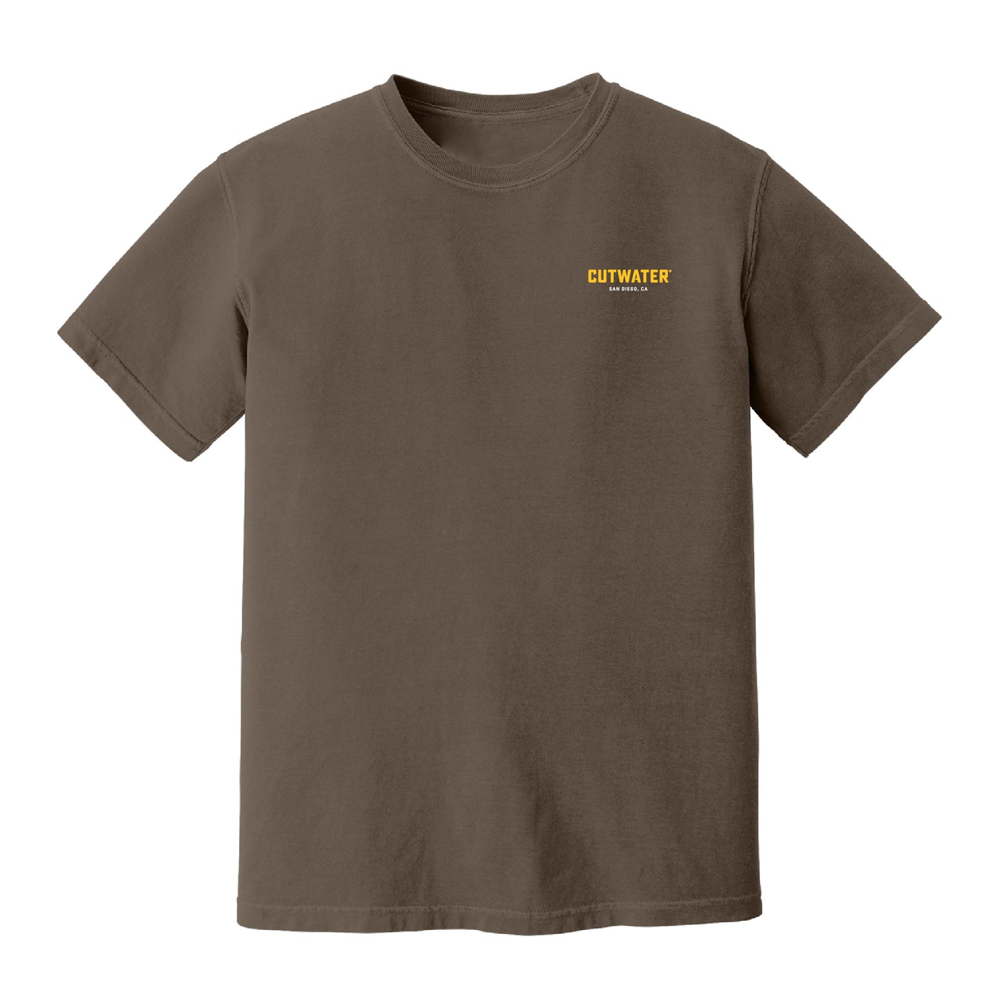 Brown & Gold Home Team Tee