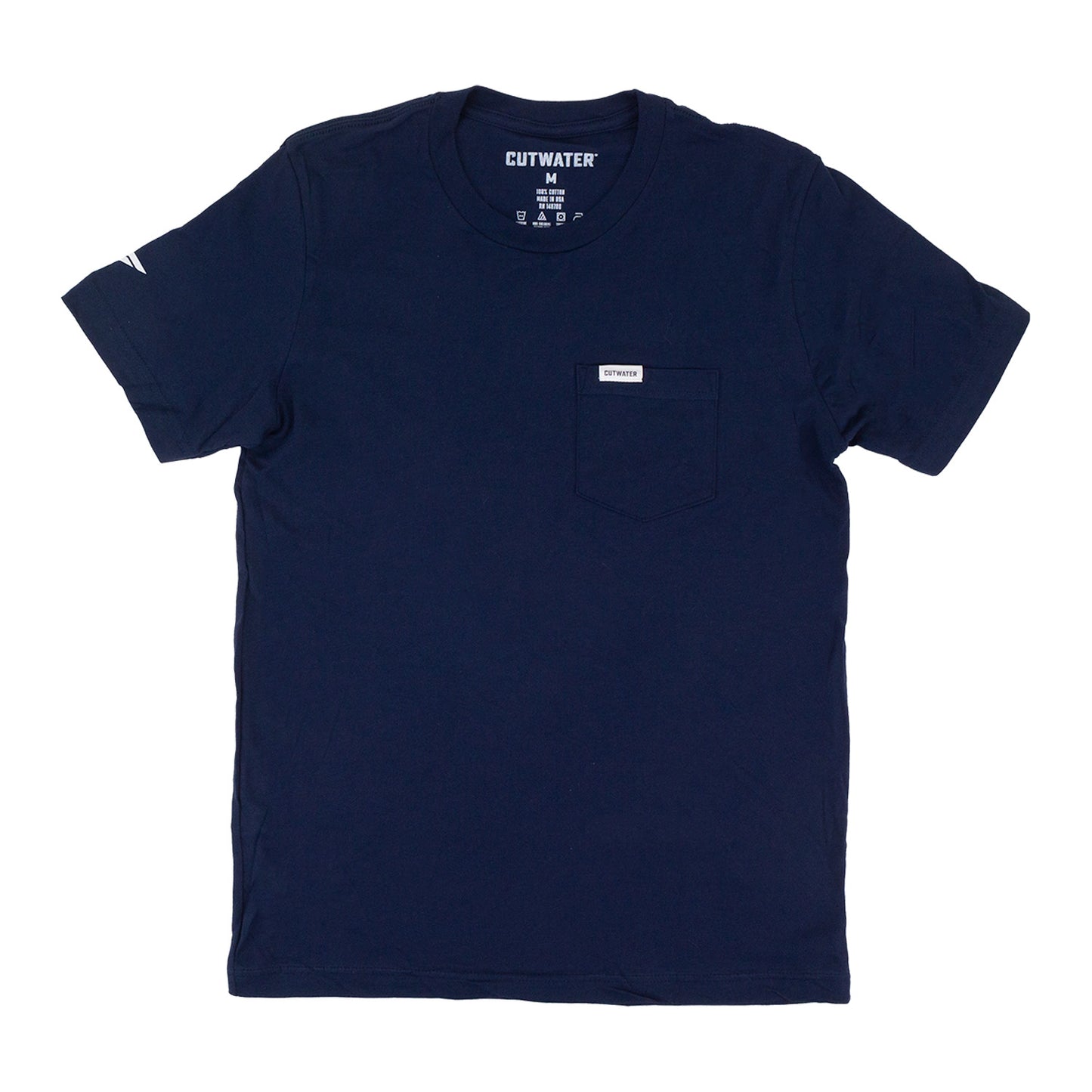 Navy Pocket Tee