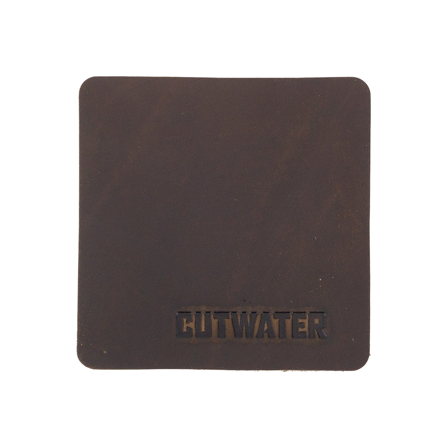 Brown Leather Coasters