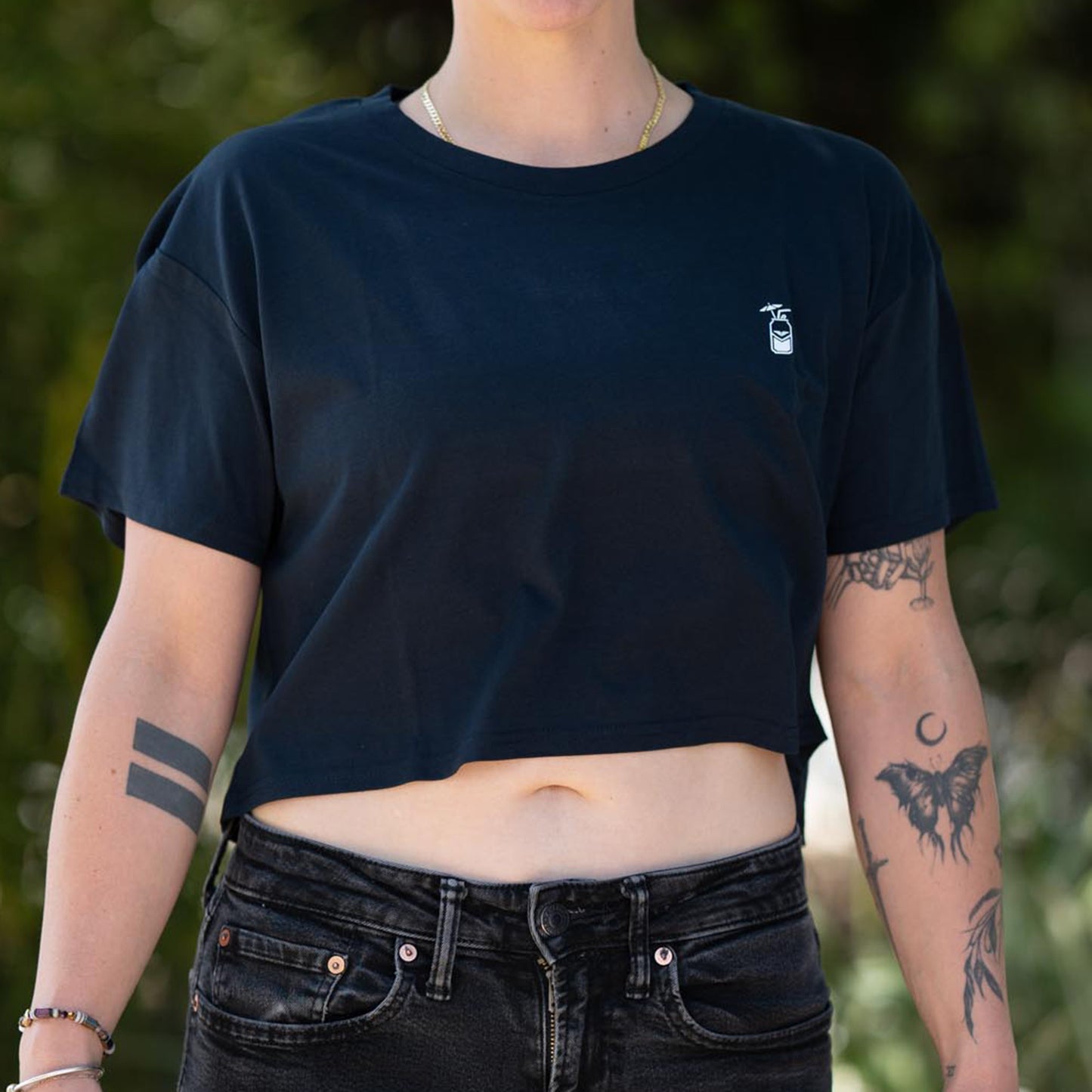 Women's Happy Hour Crop Tee