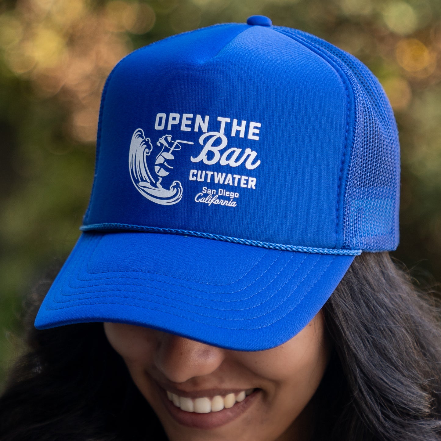 Open The Bar Foam Trucker Hat