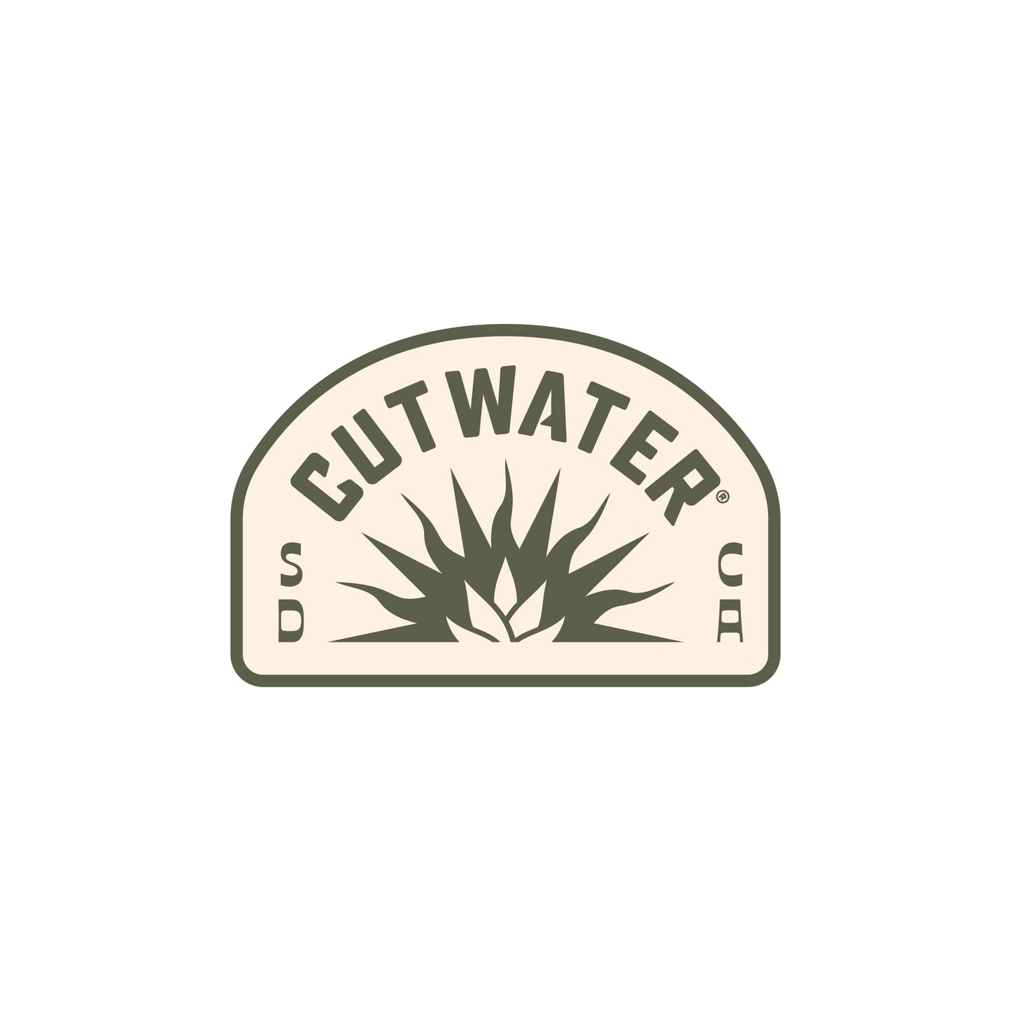 Agave Sun Olive Sticker