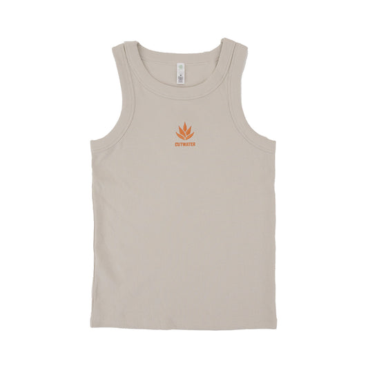 W's Agave Ribbed Tank